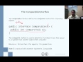Implementing Interfaces in Java and the Comparable Interface