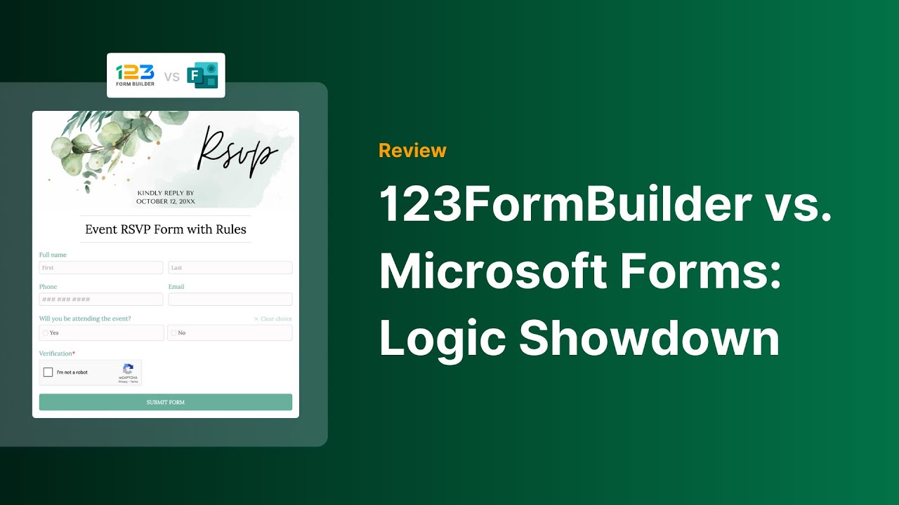 123formbuilder Vs Microsoft Forms The Ultimate Conditional Logic