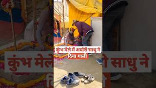 ￼ महाकुंभ में अघोरी साधु ने दिया गाली 🚩 #mahakumbh2025 #prayagrajkumbh #viralvideo ￼