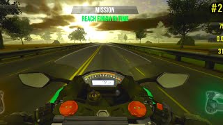 Op gameplay in traffic rider 🔥 mission #2 __Reach finish in time