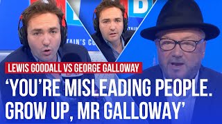 George Galloway hangs up after being challenged on comments about gay relationsh