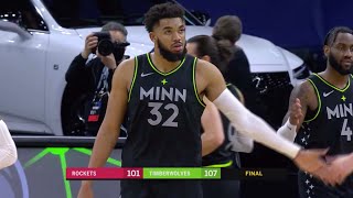 Timberwolves Go On 22-0 Comeback To Beat Rockets