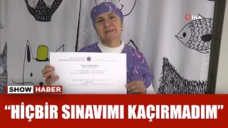 57 yaşında azim etti üniversite mezunu oldu