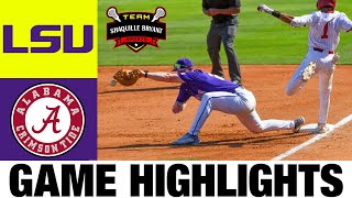 LSU vs Alabama Highlights [GAME 2] | NCAA Baseball Highlights | 2024 College Bas