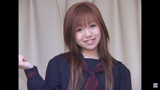 先行公開！アリサちゃんの制服コスプレ 黒タイツ80デニール編Very cute Japanese schoolgirl in uniform Black tights