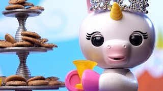 Fingerlings: Hangin' With Gigi | Gigi The Unicorn Misbehaves At A Tea Party