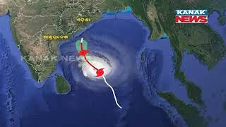 With Speed Of 12 KM Per Hour Cyclone Fani Progressing Towards Odisha