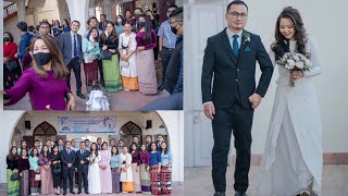 VLOG || MUANA \u0026 DINI’S WEDDING ||UNIVERSITY OF HYDERABAD MIZO ||AIZAWL||26.02.2021||