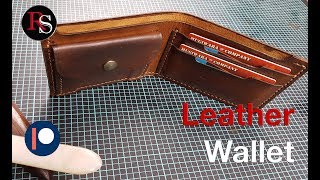 How To Make A Handmade Leather Wallet - Leatherwork