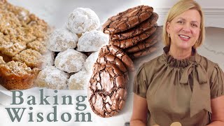 Anna Olson Makes 3 Types of Holiday Cookies! | Baking Wisdom