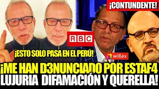 RICARDO BELMONT ARREMETIÓ CONTRA BETO ORTIZ TRAS RECHAZO DE DENUNCIA :\