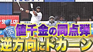 【HR量産の予感】ポランコ『逆方向にドカーン!! 今季8号は値千金同点弾』