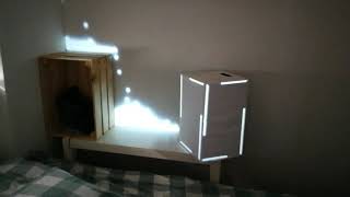 openFrameworks bedroom projection mapping
