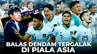 Menggila Setelah Diolok Lawan yang Sombong! Kronologi Lengkap  Indonesia Vietnam di Piala Asia