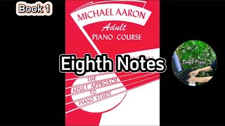 Michael Aaron Adult Piano Course Book 1 | Eighth Notes (P21)