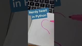 How to draw heart in Python