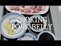 COOKING PORK BELLY/ A CHINESE RECIPE