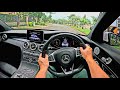 Driving POV MERCEDES BENZ C300 (W205) 2.0 TURBO A/T 2017 | ACCELERATION & HANDLING | Test Drive ASMR