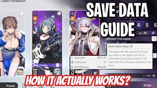 How Save Data Works Finally Explained Somewhat Chaos Zero Nightmare