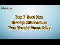 Top 7 Best Neo Backup Alternatives You Should Never Miss