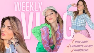 WEEKLY VLOG: NEW HAIR, EUPHORIA & UNBOXING! 🌈| SOUZANA’S BEAUTY SECRETS