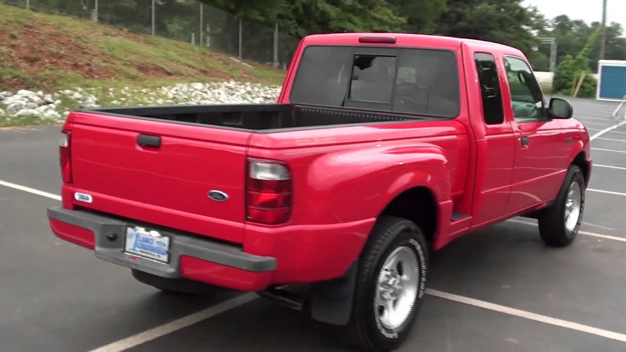 2001 Ford Ranger Bed Dimensions