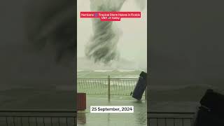 Florida shtatida TORNADO 🌪️ #usa #amerika #travel #tornado #florida #hurricane #storm