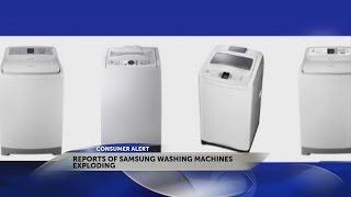 Another Samsung product is reportedly exploding; Top-loading washers