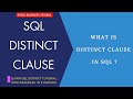 SQL Distinct Clause Tutorial with Examples | SQL Clauses | MySQL Tutorial