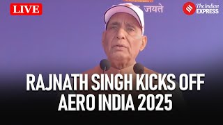 Aero India 2025 LIVE: Rajnath Singh Inaugurates Aeroshow, Calls It 'Strength Of New India'