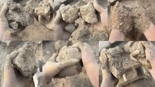 pure cement multi stones sand floor crumbling asmr satisfying asmr pure cement asmr