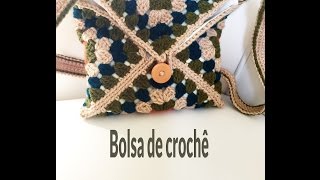 Especial dia das mães #4: Bolsa de crochê feita com 1 square