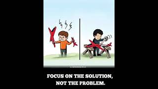 Focus on the solution,not the problem. #thought #stress #howto #fear #depression #anxiety #overcome