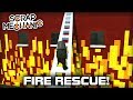 Multiplayer Fire Fighter Rescue Challenge! (Scrap Mechanic #276)