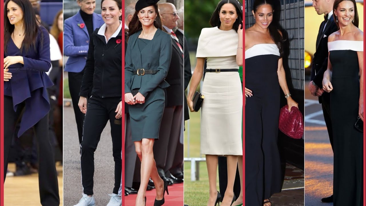 💙MEGHAN MARKLE And KATE MIDDLETON SIMILARITY In DRESSES New 2024👗 IDEAS ...