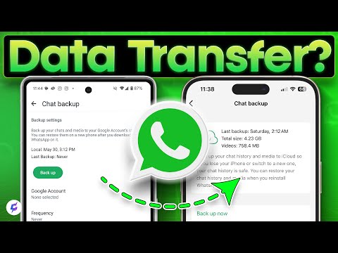 How to Transfer WhatsApp Data From Android to iPhone  ↪  (2024 Guide)