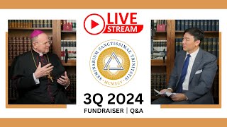 Livestream: Livestream: MHT Seminary 3Q 2024 Fundraiser and Q\u0026A