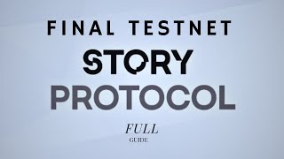 Free Airdrop Story Protocol - Full Guide Story Protocol Final Testnet Odyssey