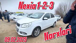 09.02.2025 Nexia 1-2-3 narxlari Samarqand moshina bozori #cobalt #spark #gentra #automobile #avto