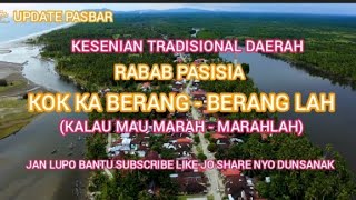 Rabab Pasisia Kesenian Asli Sumatera Barat