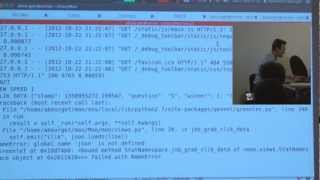 Gevent-socketio, cross-framework real-time web live demo #MP32