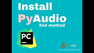 how to install PyAudio in Pycharm using pipwin || solved 100%, Python