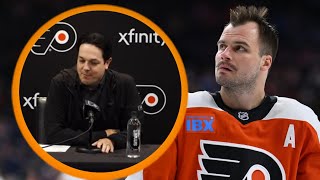 🧡 Flyers Danny Briere: Emotional Trading Scott Laughton to Toronto Maple Leafs: 'most difficult'