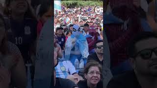 Mirá cómo se vivió el partido entre Argentina y Croacia en el Fan Fest de Buenos Aires.
