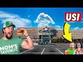 Two Brits Go To The BIGGEST Mall In The USA  | Wahlburgers, Auntie Anne’s and More!!