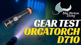 OcraTorch D710 Dive Torch Review: The Blue Horizon Diving Review