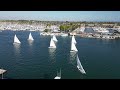 2024 Wet Wed Series 3   July 31   Soling B Fleet   Race 2