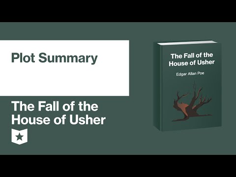 What mode of literature is prominent in the fall of the House of Usher?