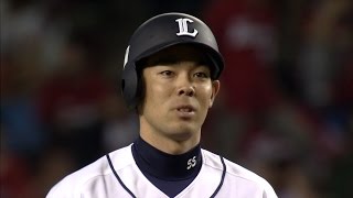 【プロ野球パ】秋山がマエケンをKO!! 終盤8回に勝ち越し2点タイムリー 2015/06/09 L-C