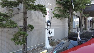 Enechange 6kWで充電してみました（電気自動車充電）